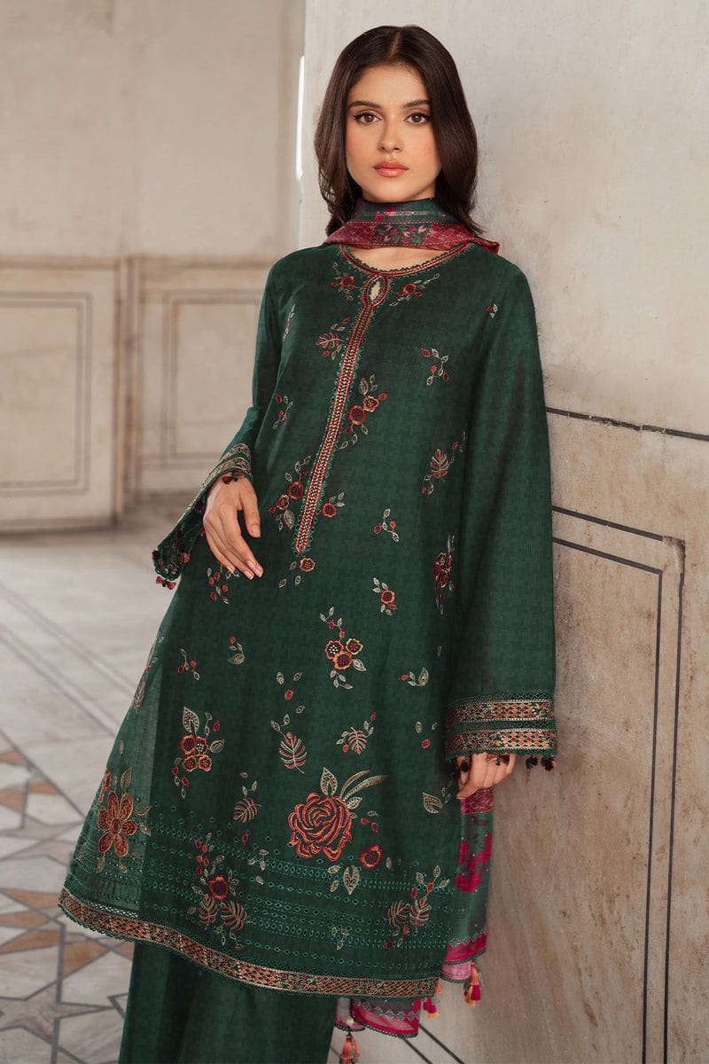 | 3-Piece Summer Lawn 2025 – Embroidered Edition