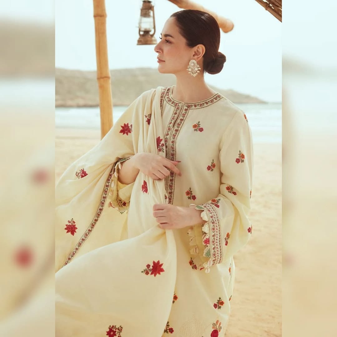 3-Piece Premium Lawn Set | Embroidered