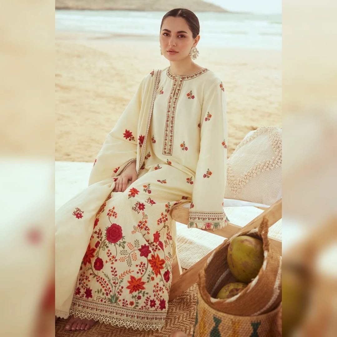3-Piece Premium Lawn Set | Embroidered