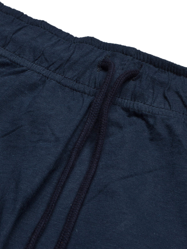 Next Men’s Dark Navy Jersey Lounge Shorts – Comfort Fit
